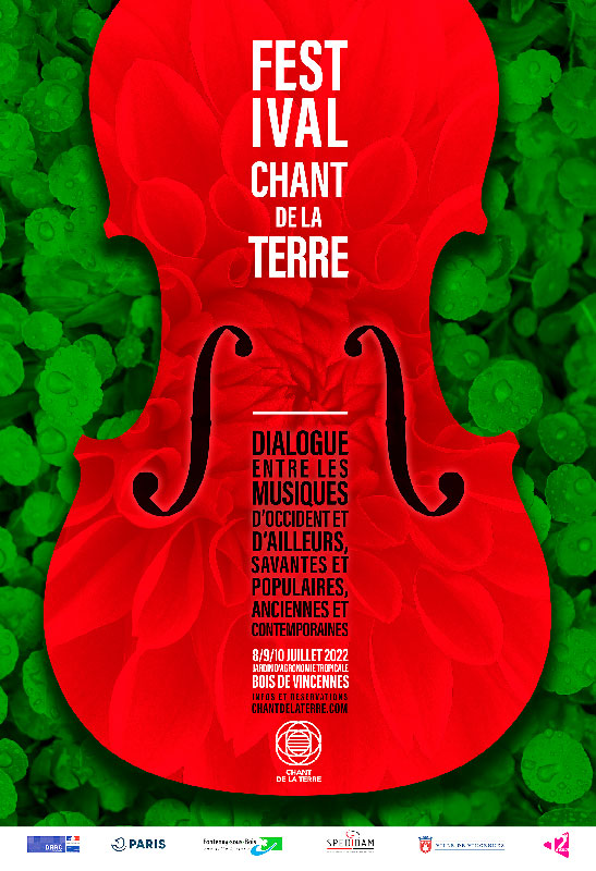 Affiche 2022 Festival Chant de la terre